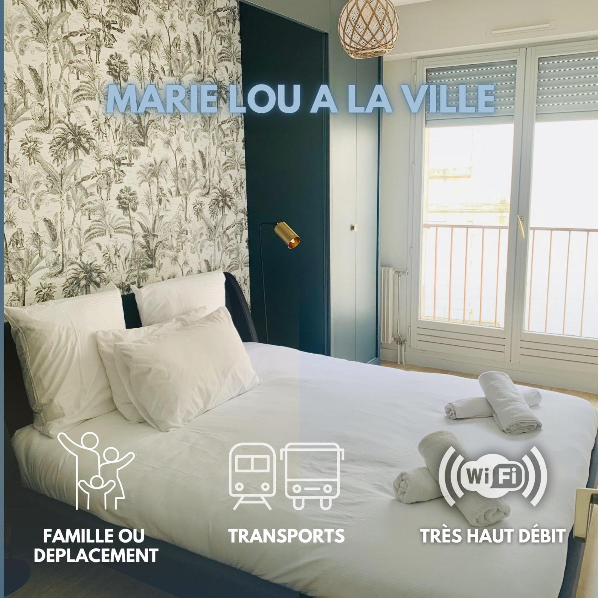 Marie Lou A La - Hyper Centre - Wifi - Transports Et Commerces - Conciergeriej&n Apartment Angoulême