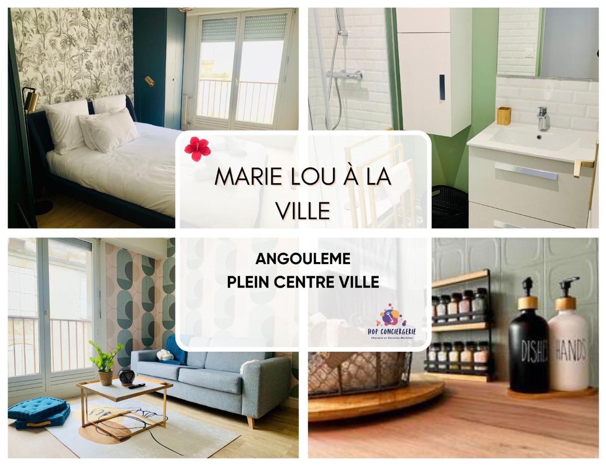 Apartment Marie Lou A La - Hyper Centre - Wifi - Transports Et Commerces - Conciergeriej&n Angoulême